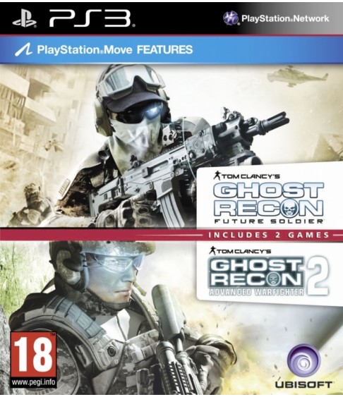 Tom Clancy’s Ghost Recon Future Soldier + Ghost Recon Advanced Warfighter 2 PS3